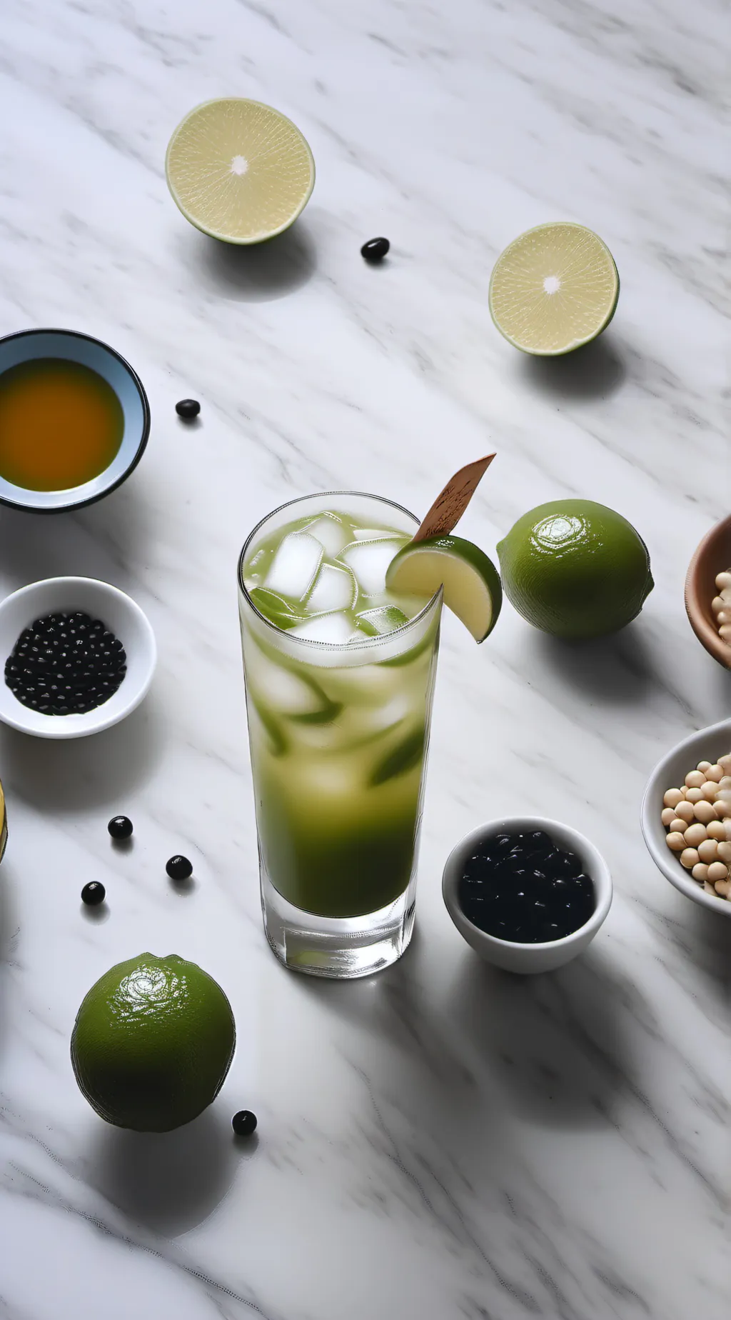 ai character: agüita podrida background