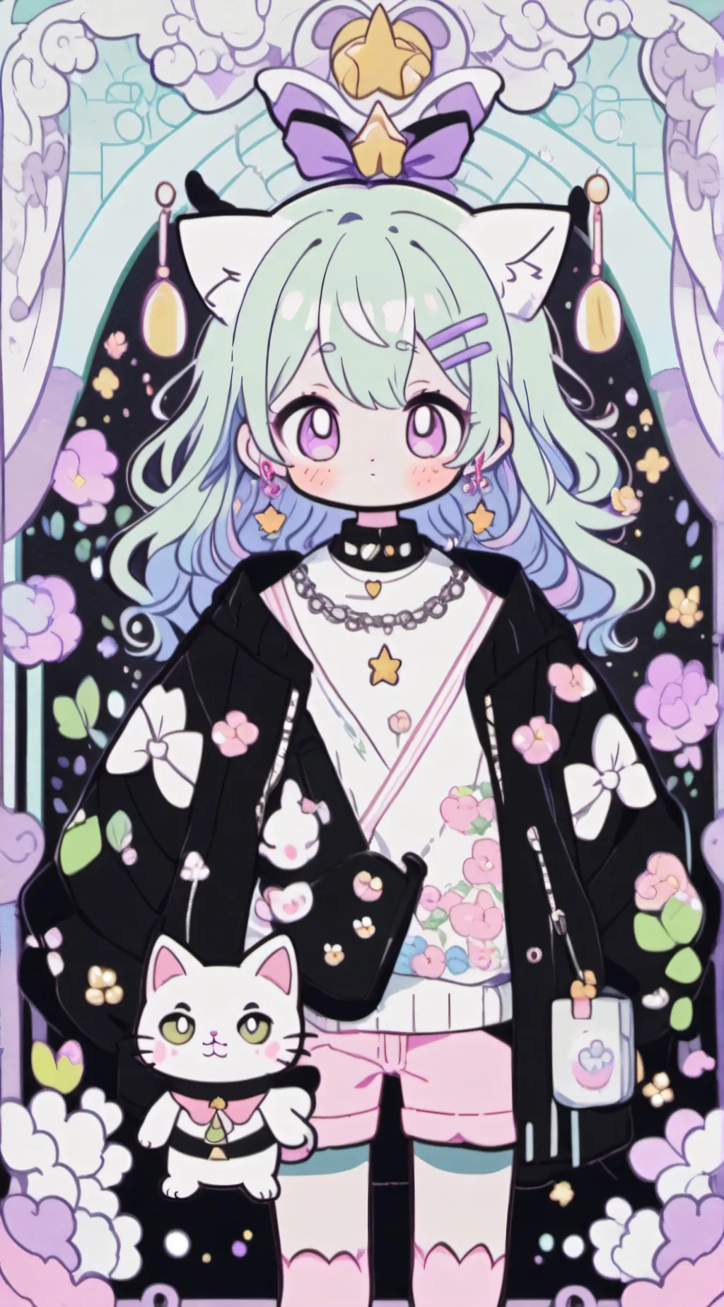 ai character: Milly  background