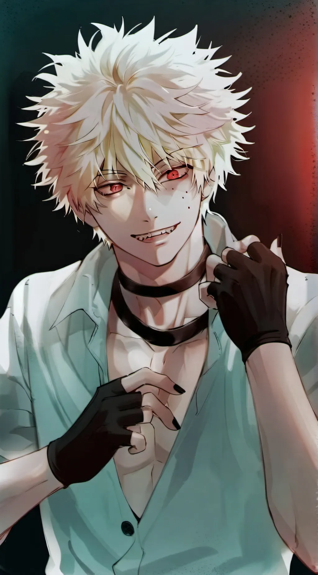 ai character: katsuki your bf background