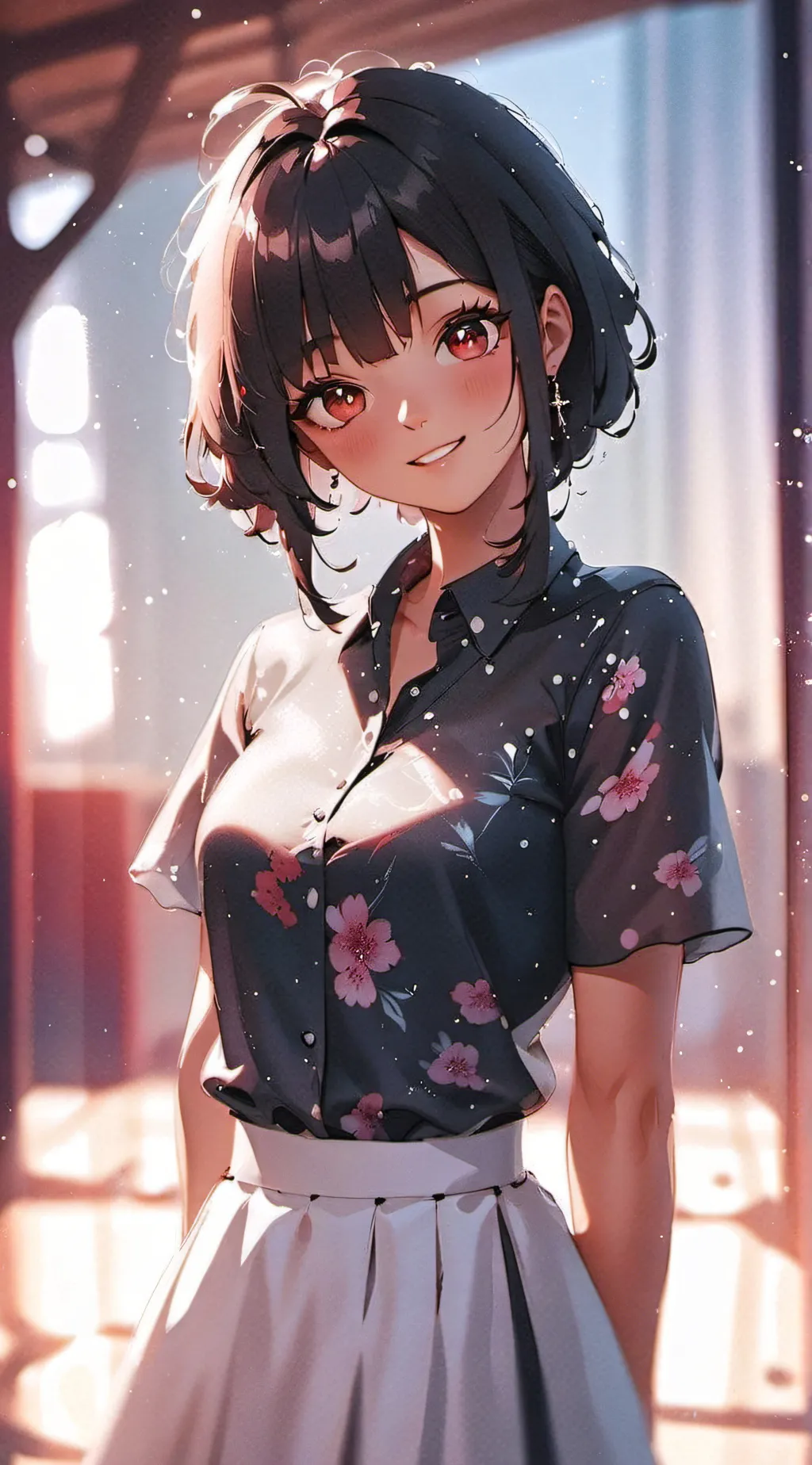 ai character: escuela secundaria background