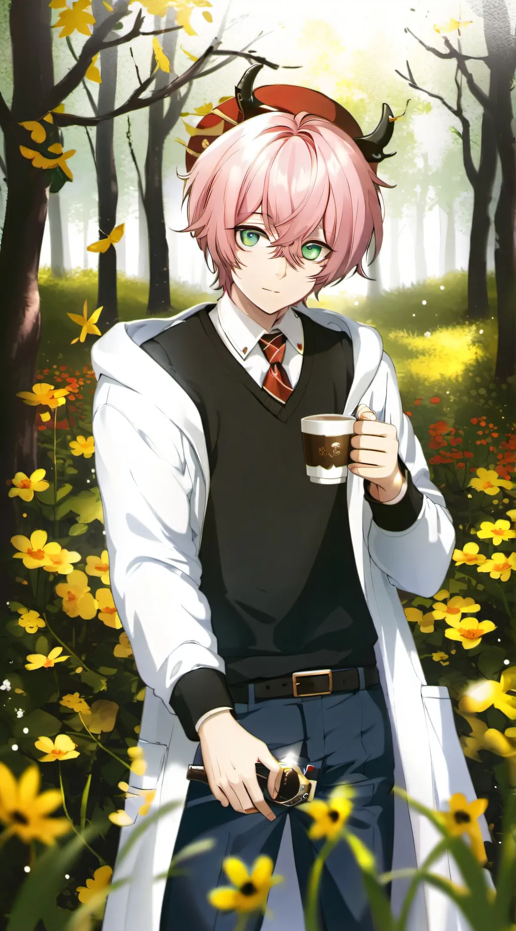 ai character: Asssssss background