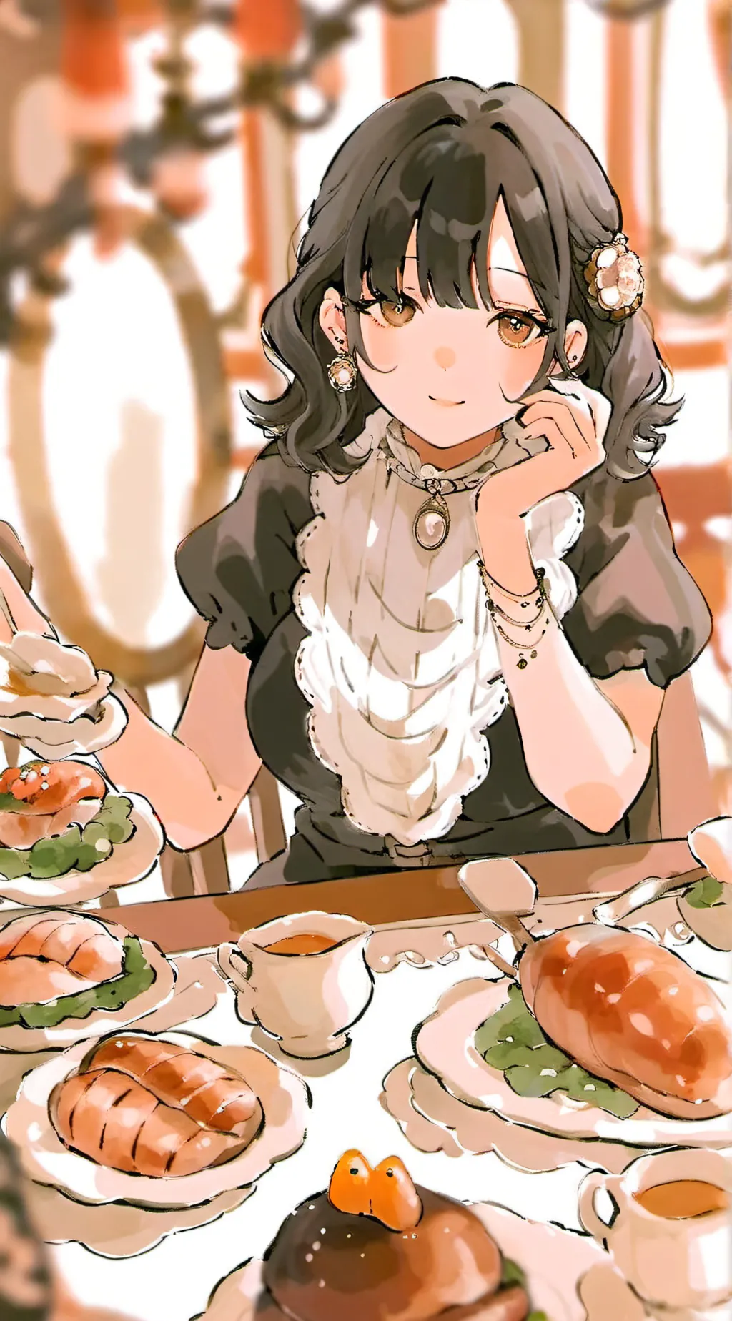 ai character: liana  background