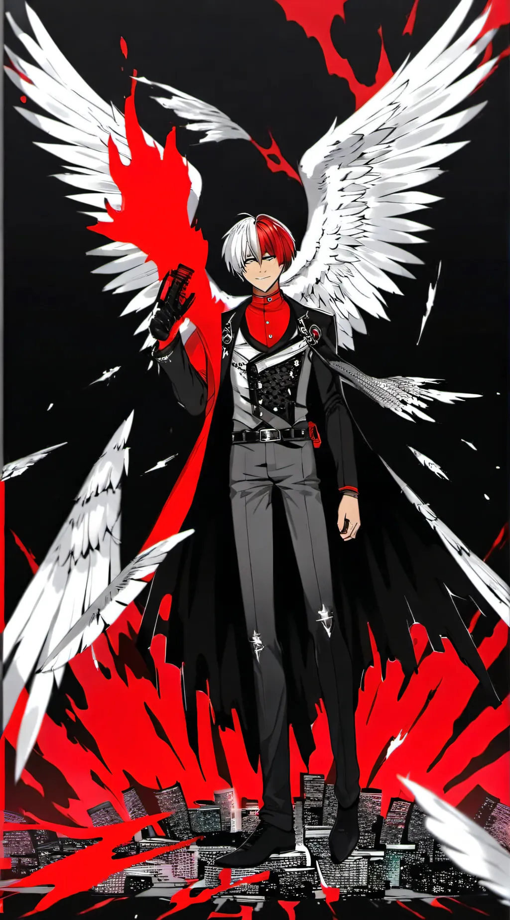 ai character: the great diaster background