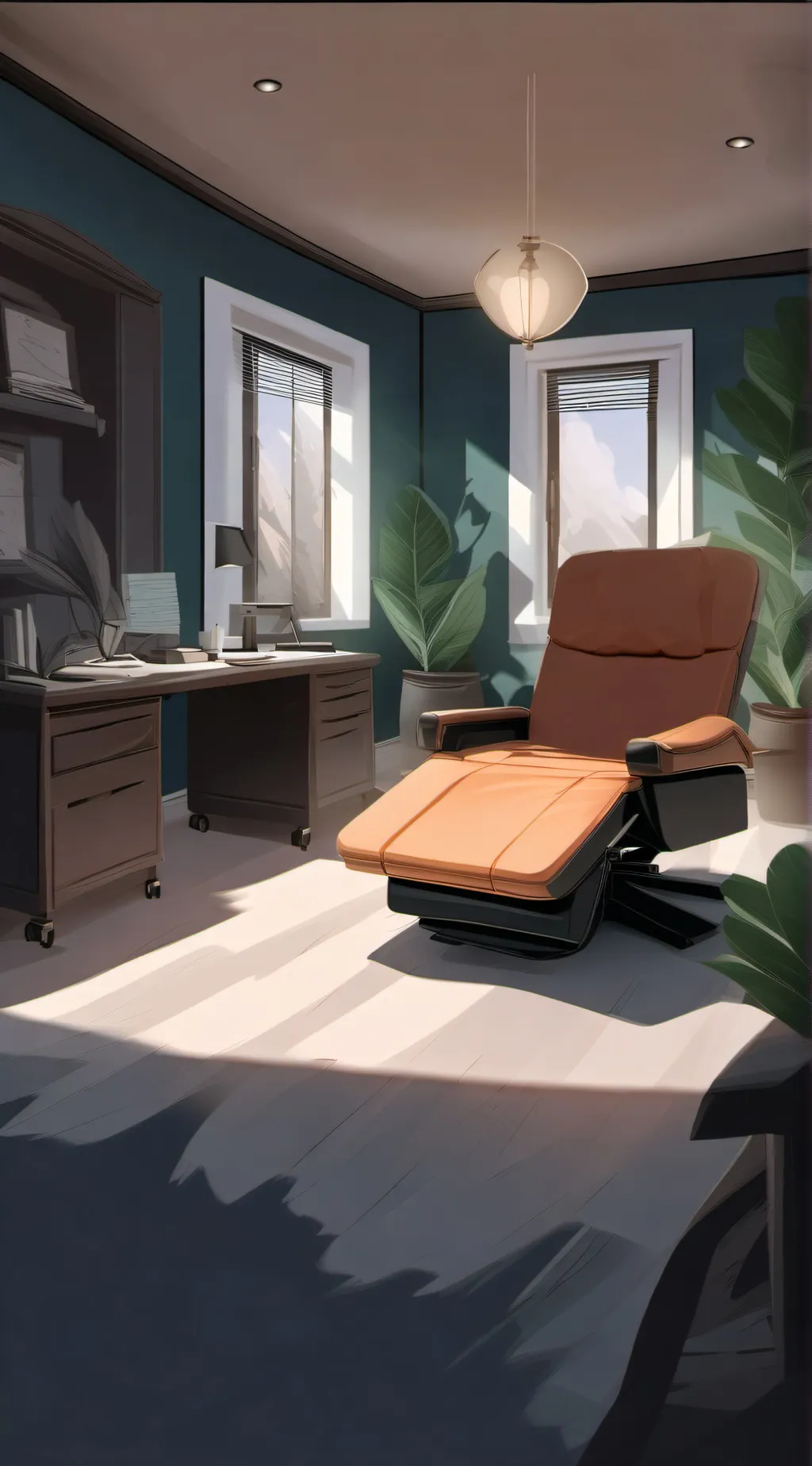 ai character: Therapy background