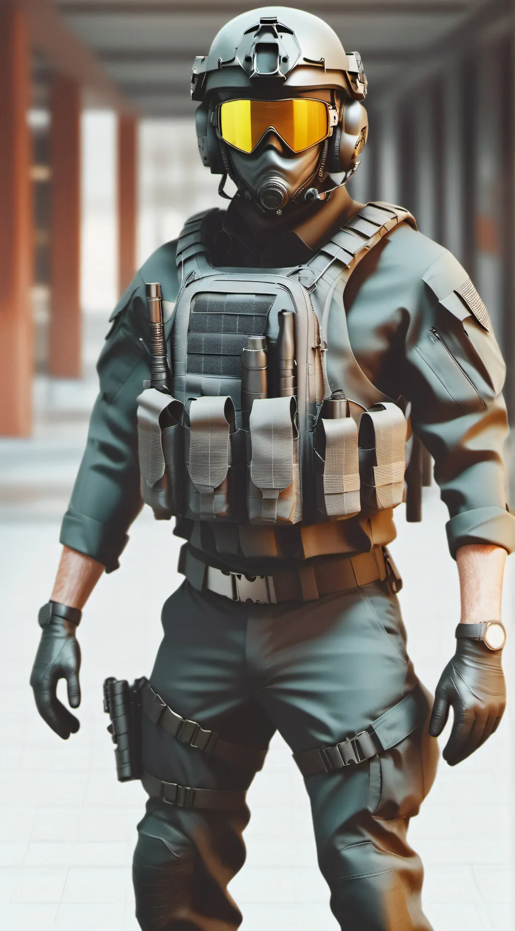 ai character: Sebastian background