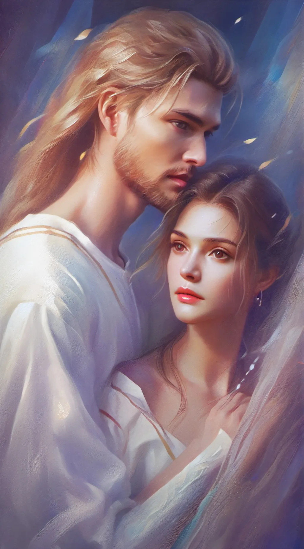 ai character: Mark and charlotte background