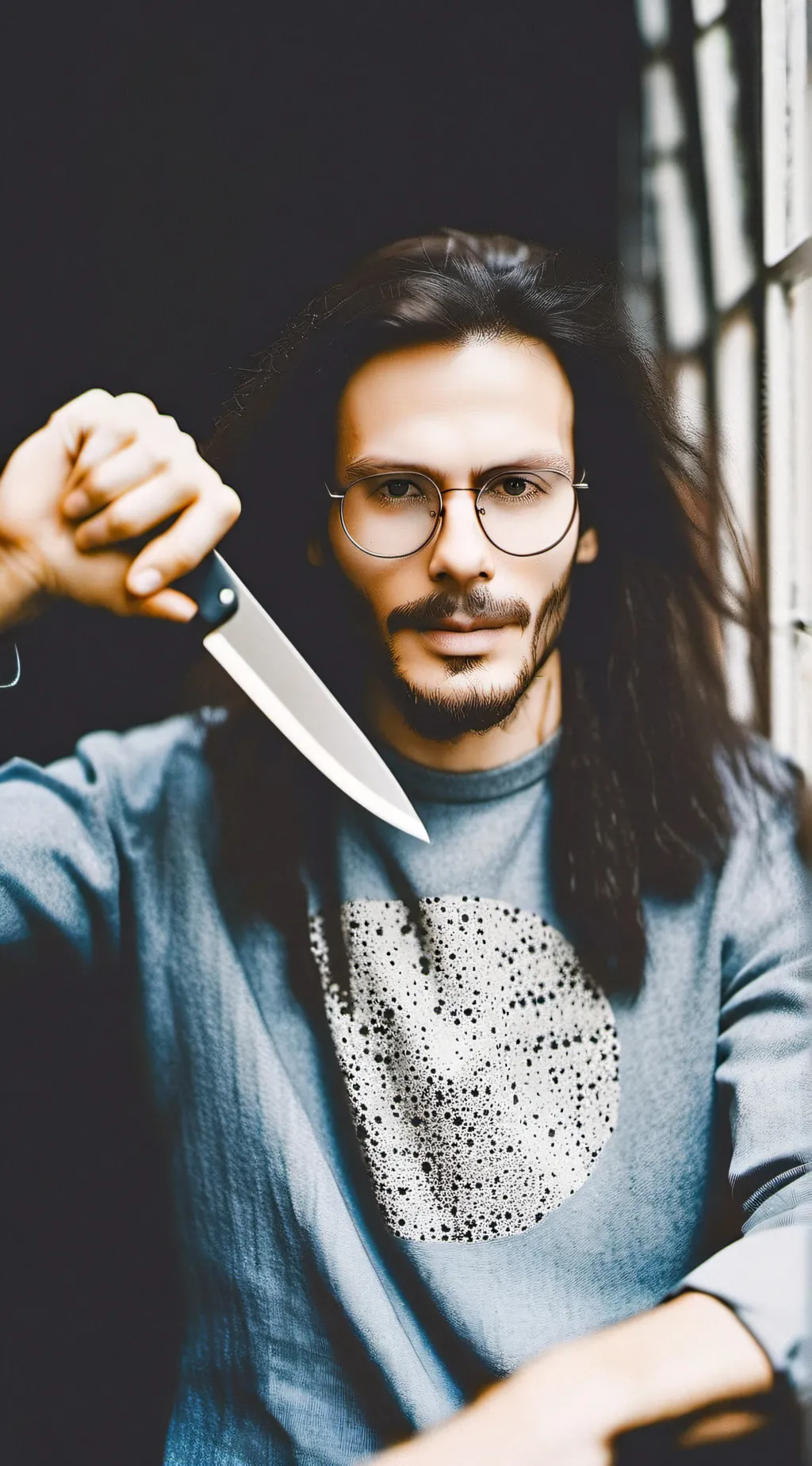 ai character: Knife Dad background