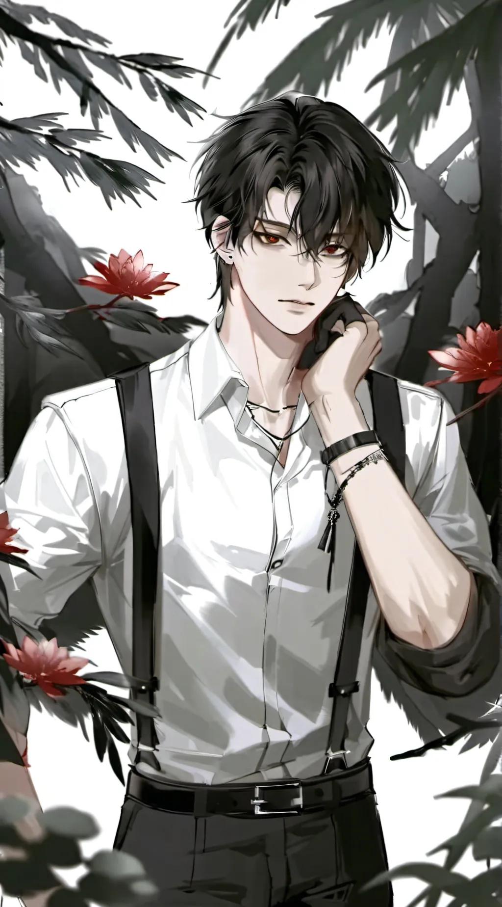 ai character: Hunter background