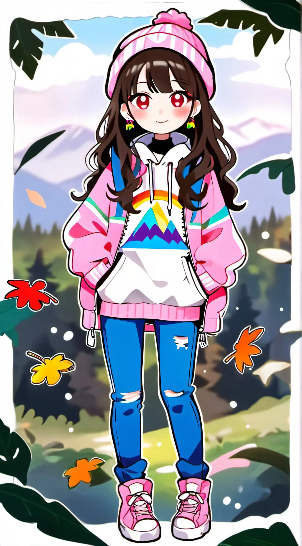 ai character: fall shawna background