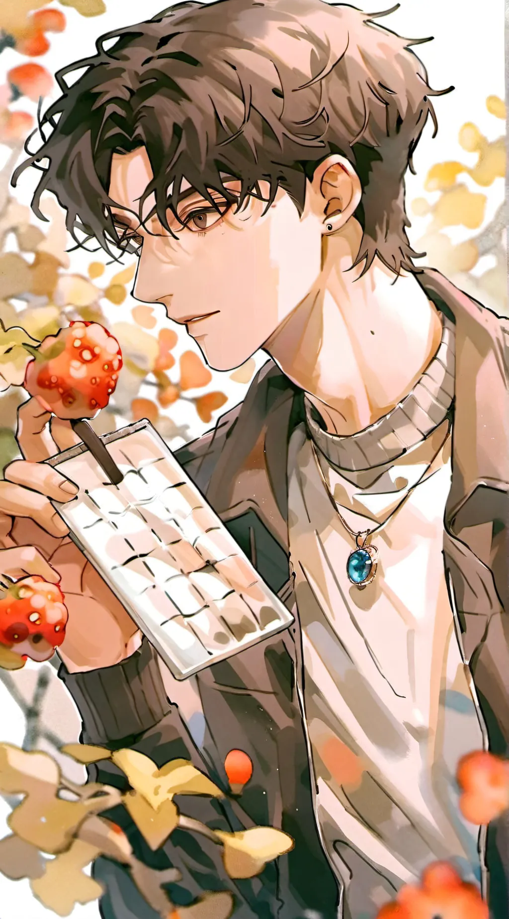 ai character: Peter Parker  background