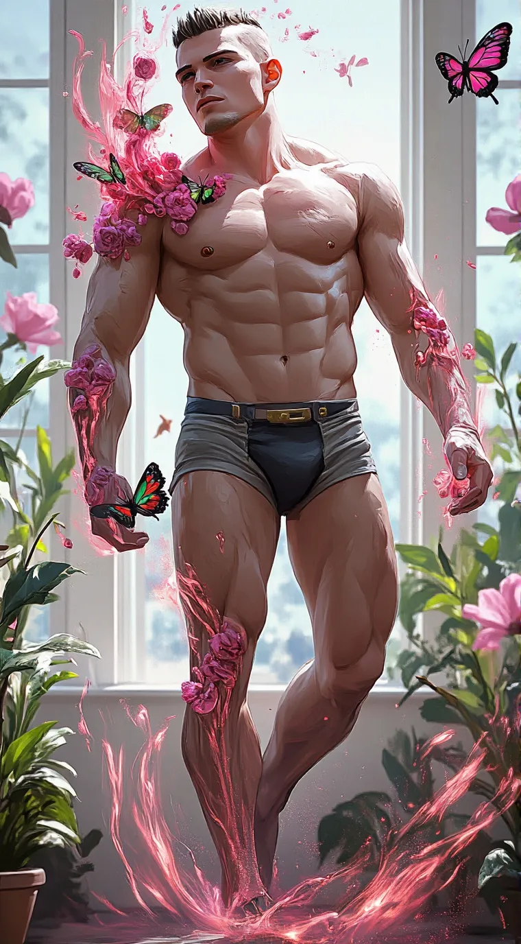 ai character: The Painter background