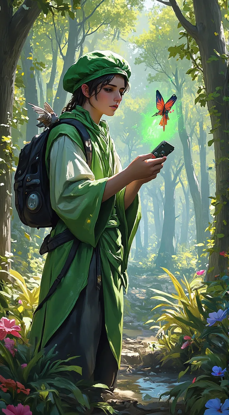 ai character: Zoe background