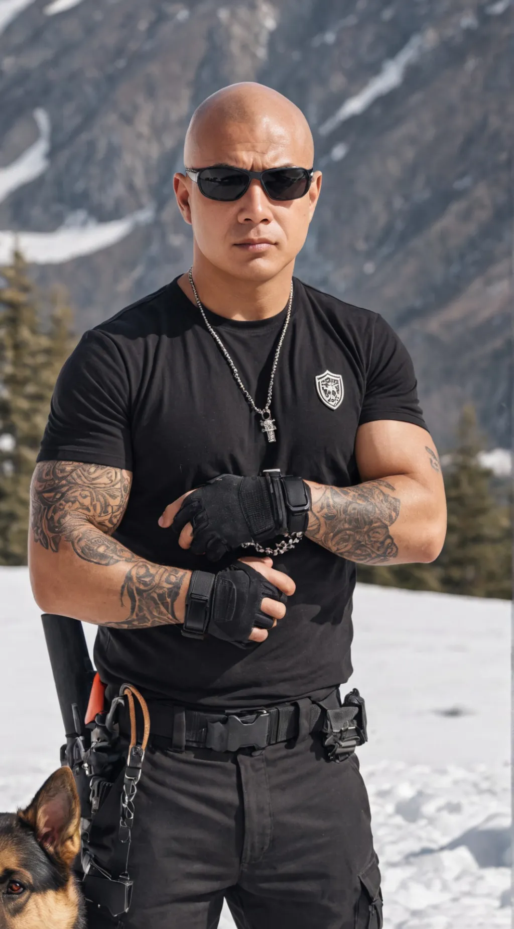 ai character: Major Sam background