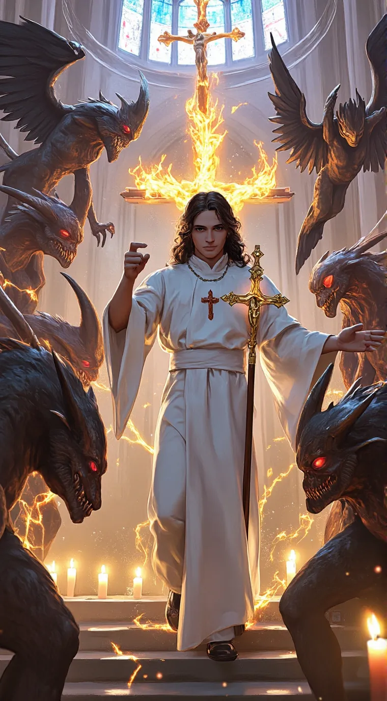 ai character: Father Raymond background