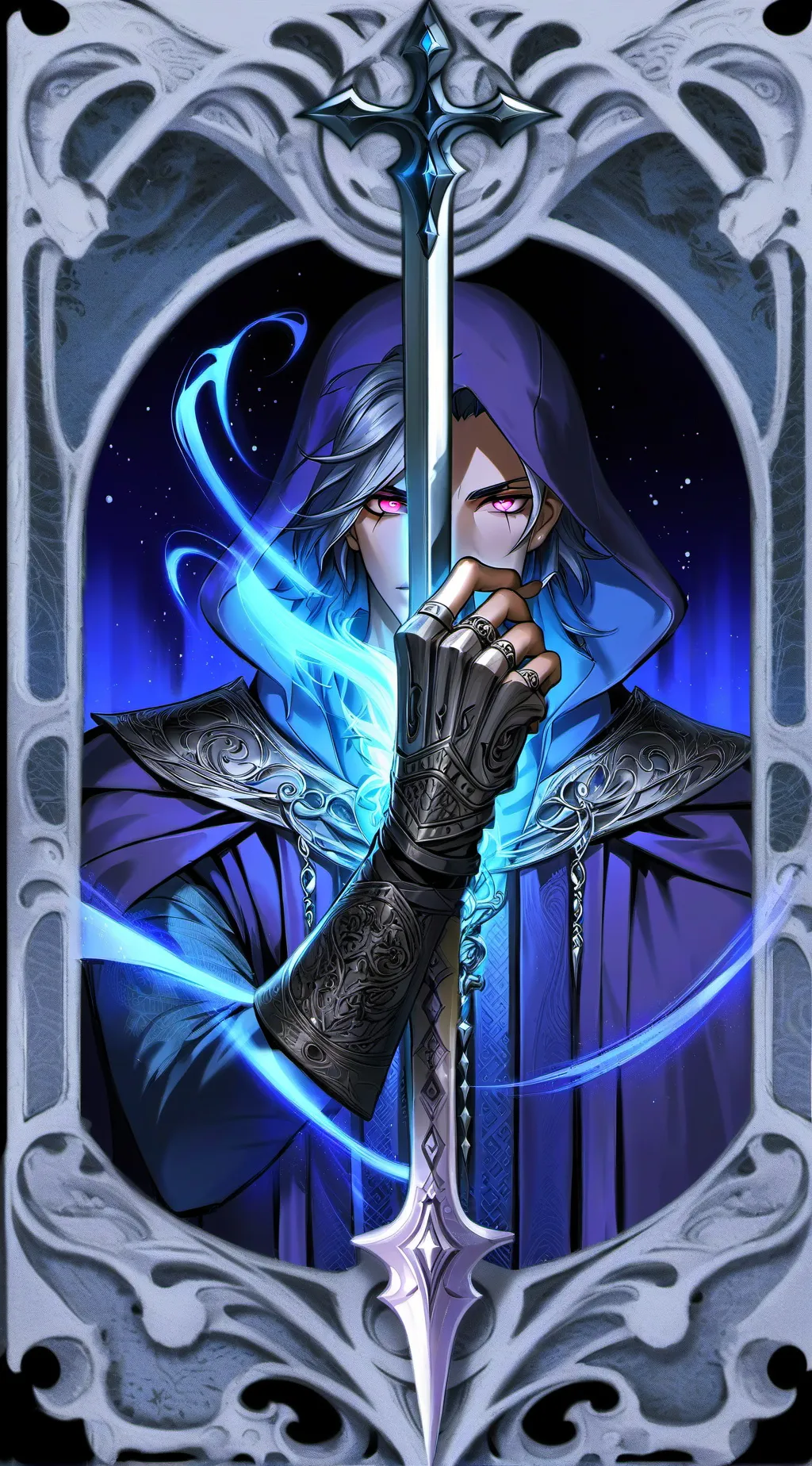 ai character: crazy deku' background