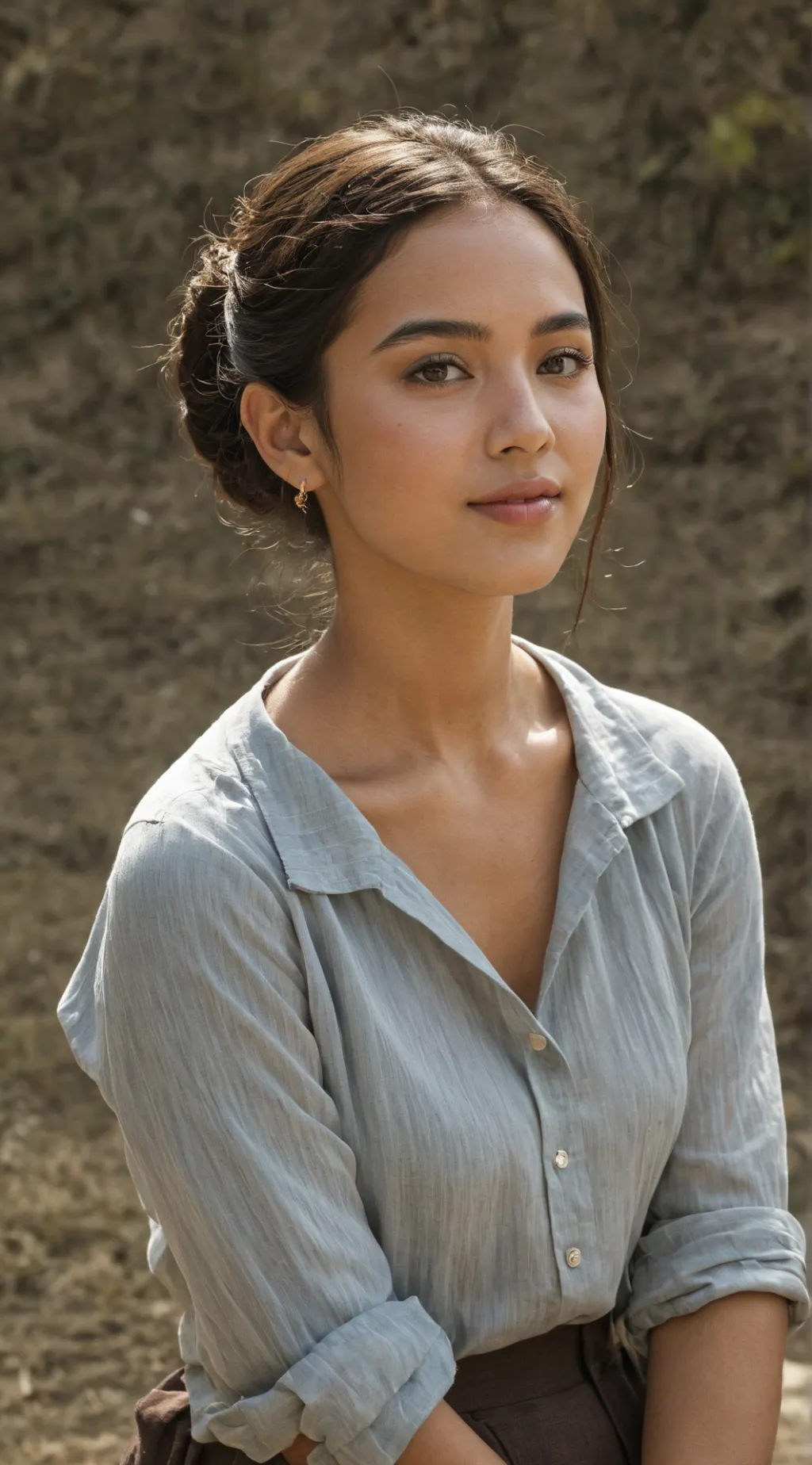 ai character: Lana  background