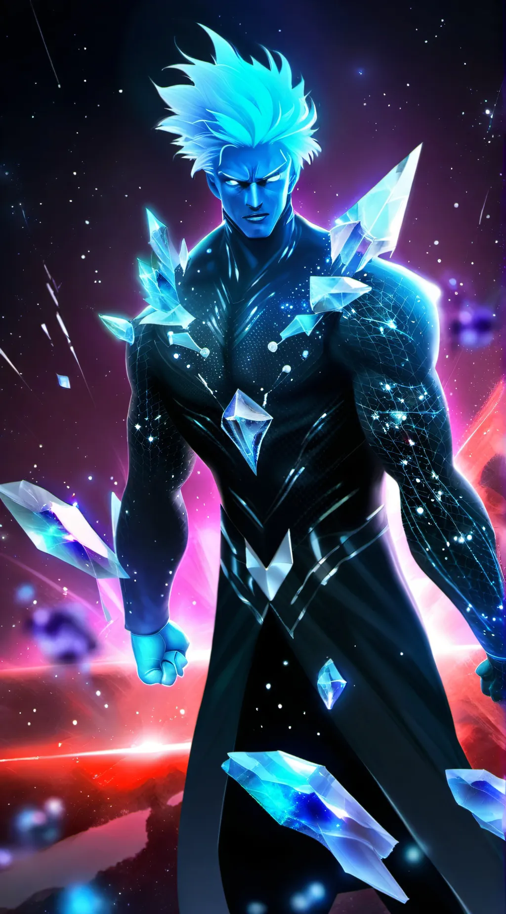 ai character: crypto background