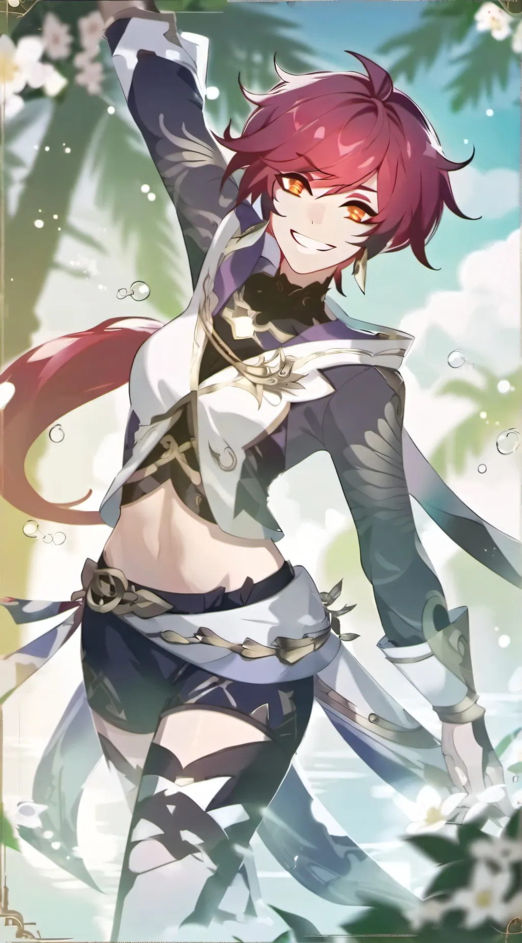 ai character: Kny Rabbit hole🎵 background