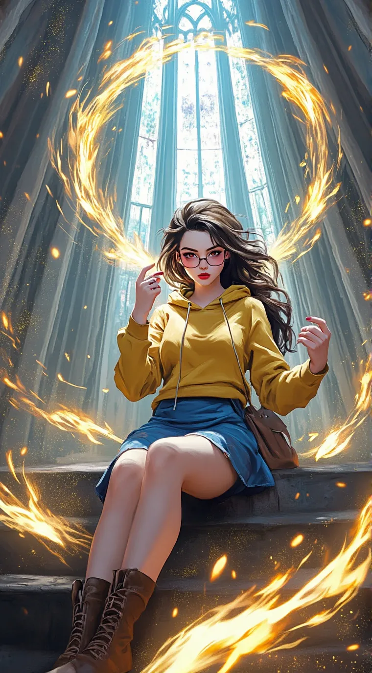 ai character: amelia background