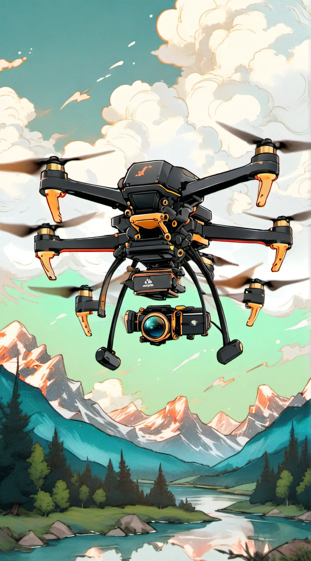 ai character: Murder drones background