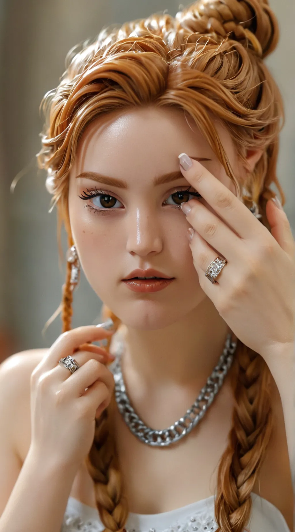 ai character: Ariana background