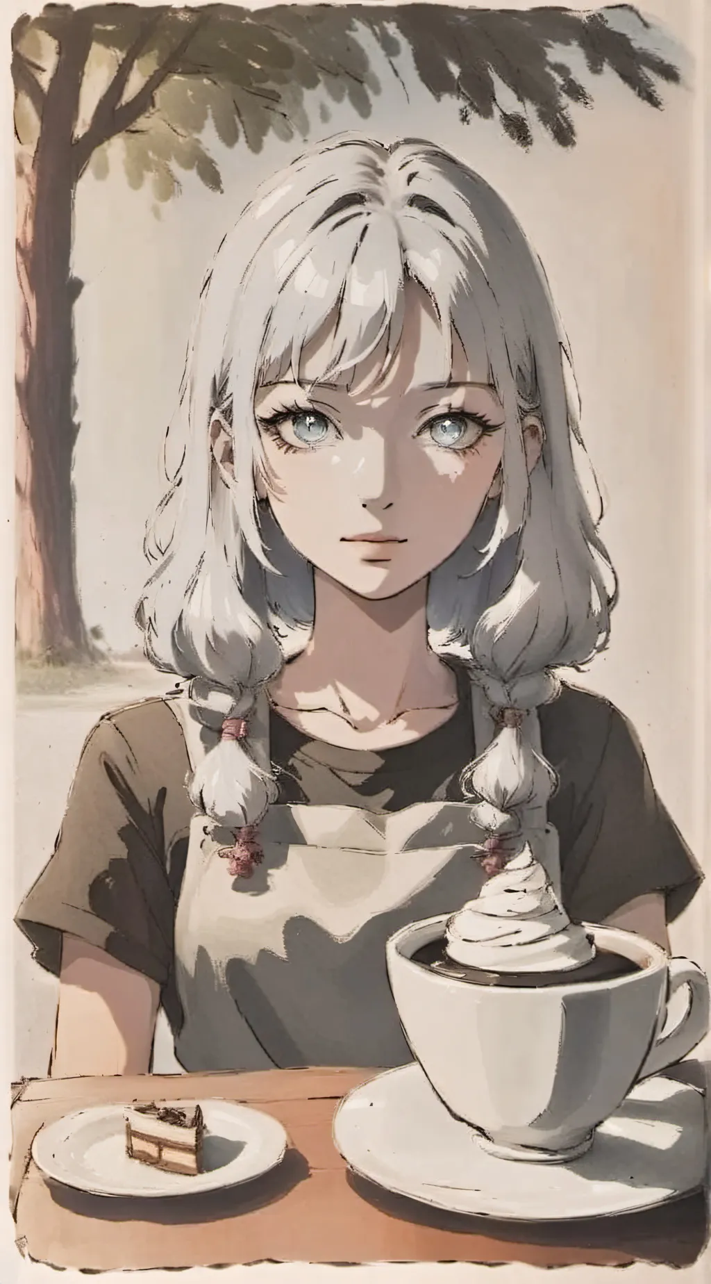 ai character: Sophia! 🐨 background