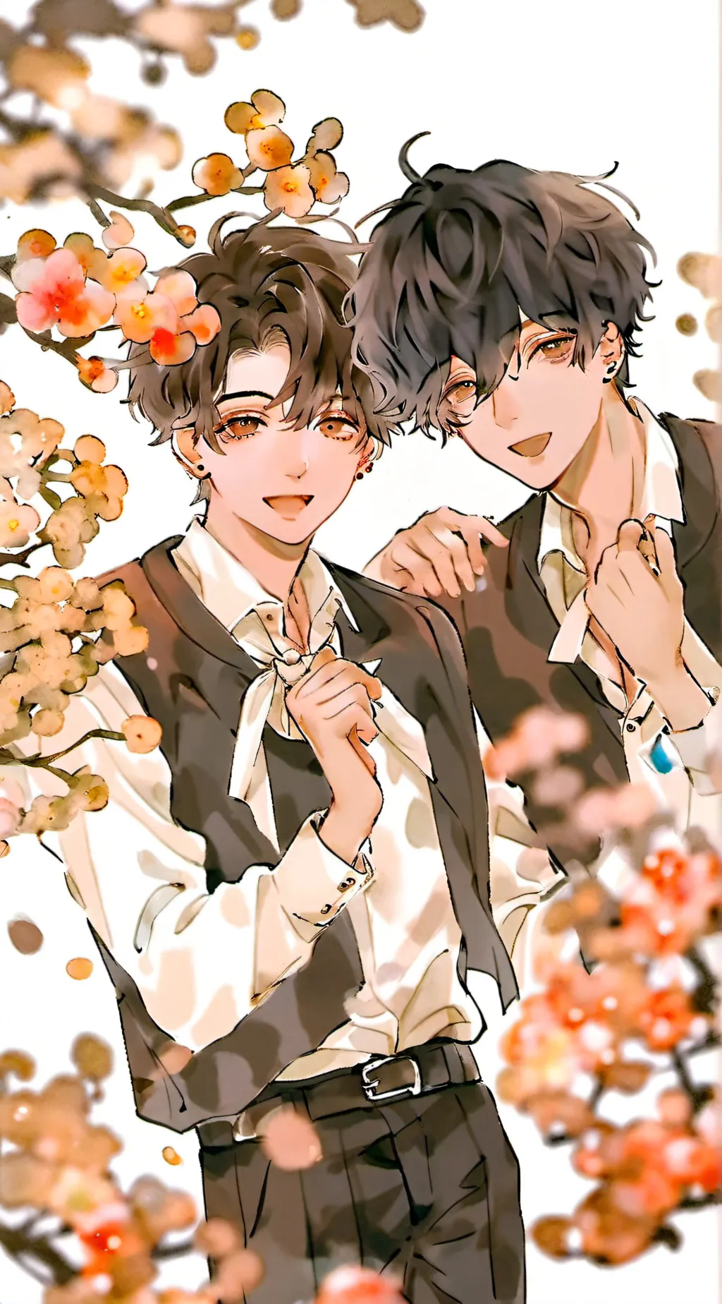 ai character: Max and James background