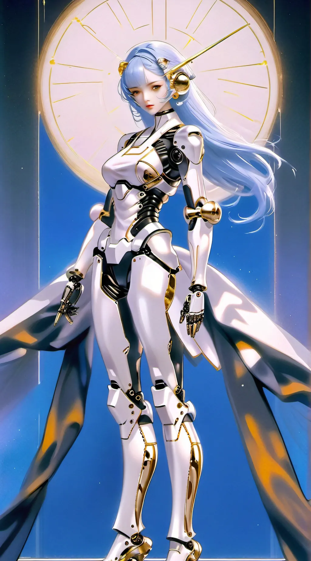 ai character: robot background