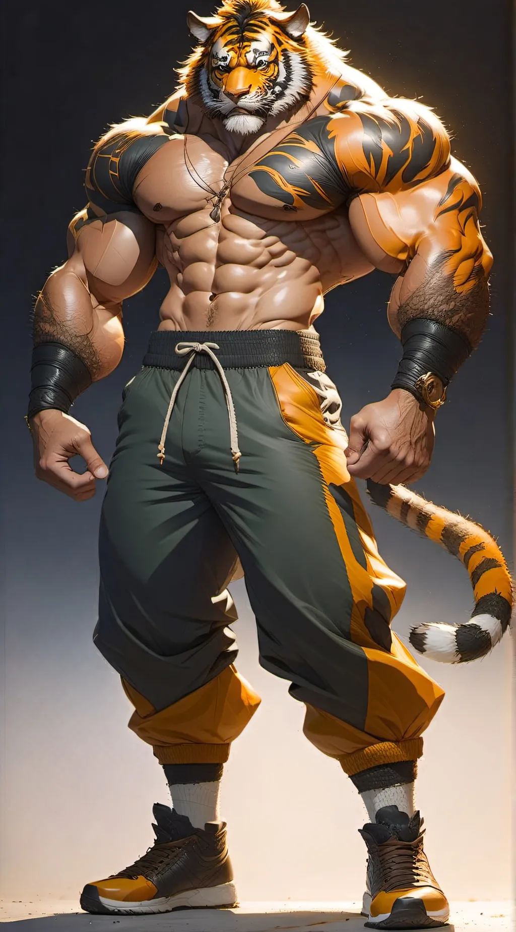 ai character: padre tigre background