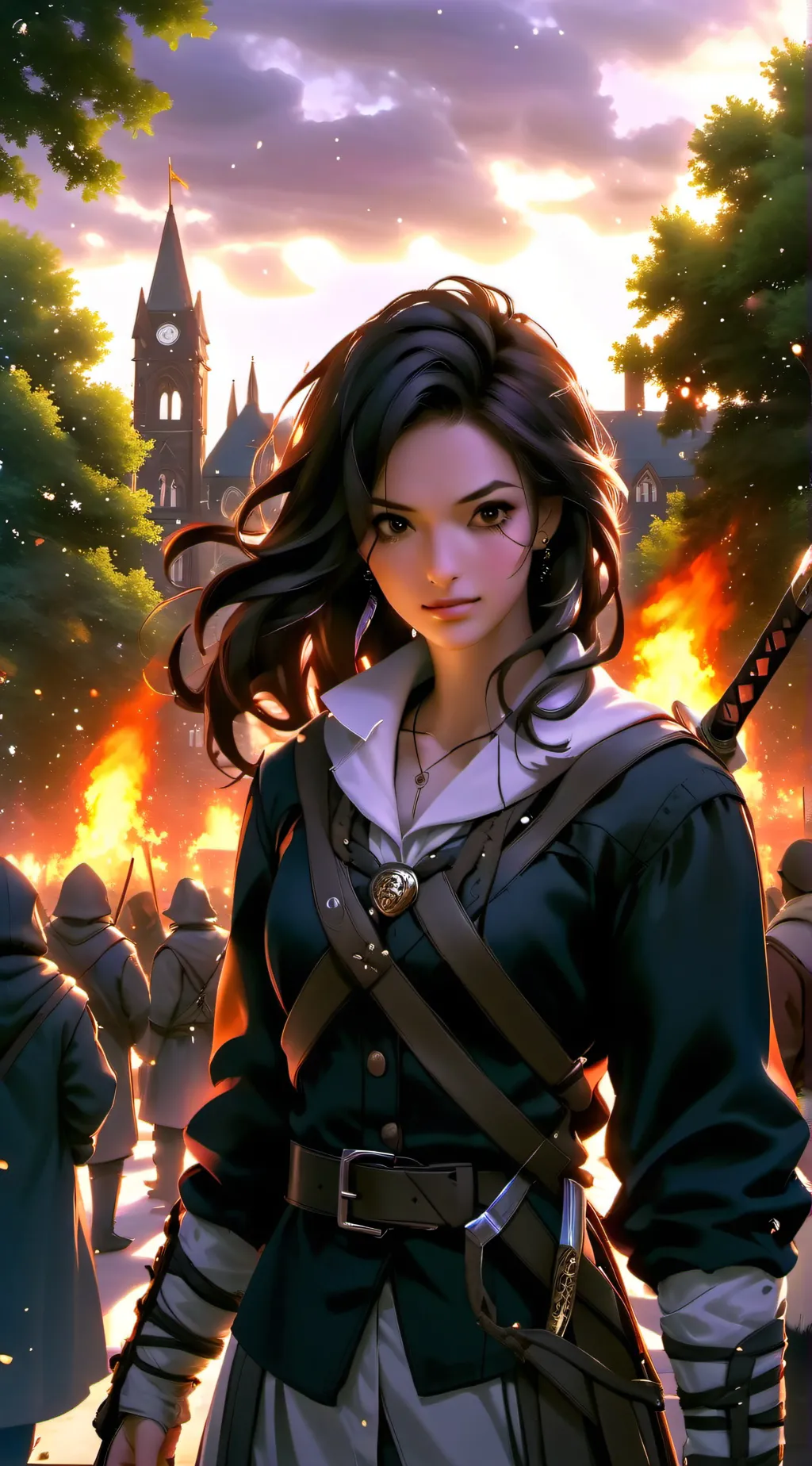 ai character: Elara background