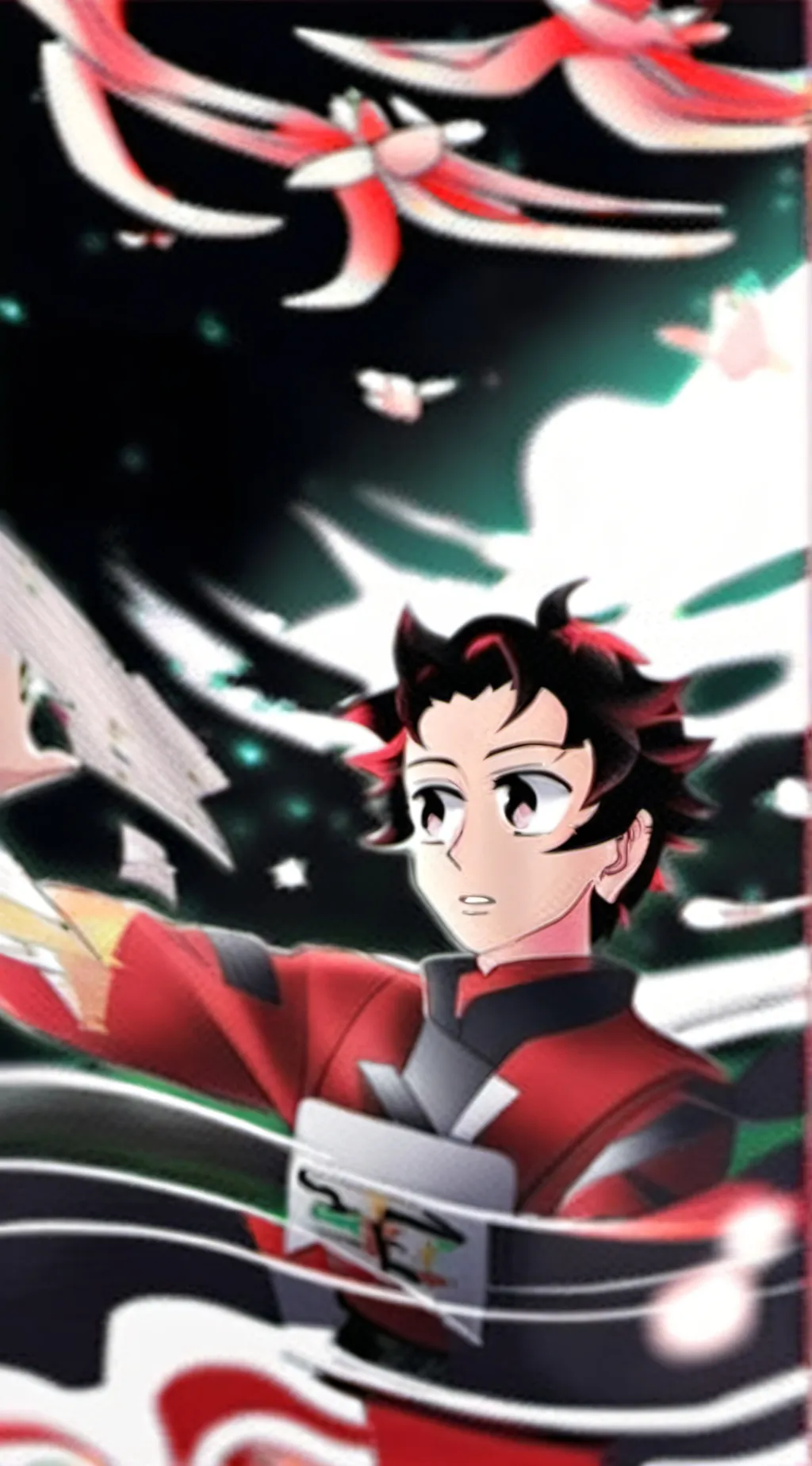 ai character: Tanjiro background