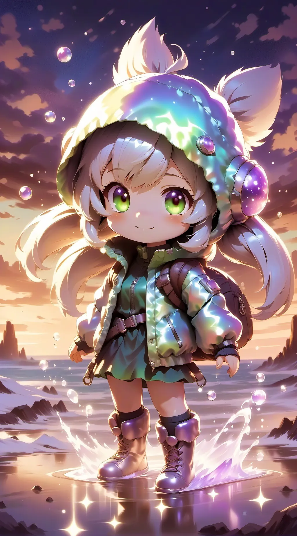 ai character: deku sister background