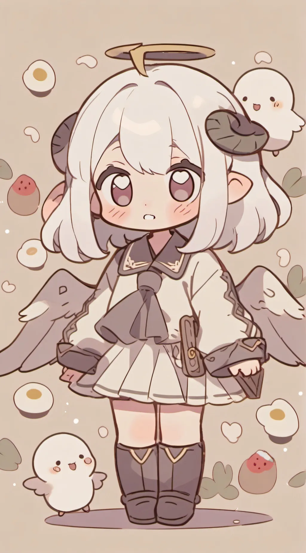 ai character: emmy background