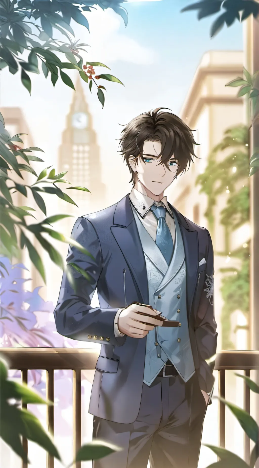 ai character: Asher background