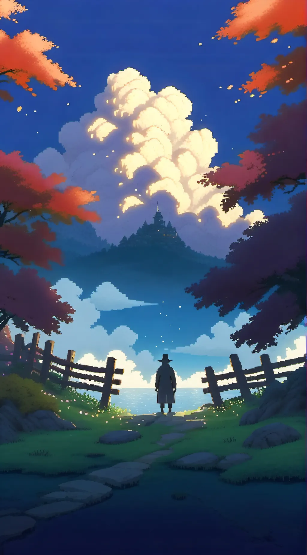 ai character: [<horror sprunki>] background