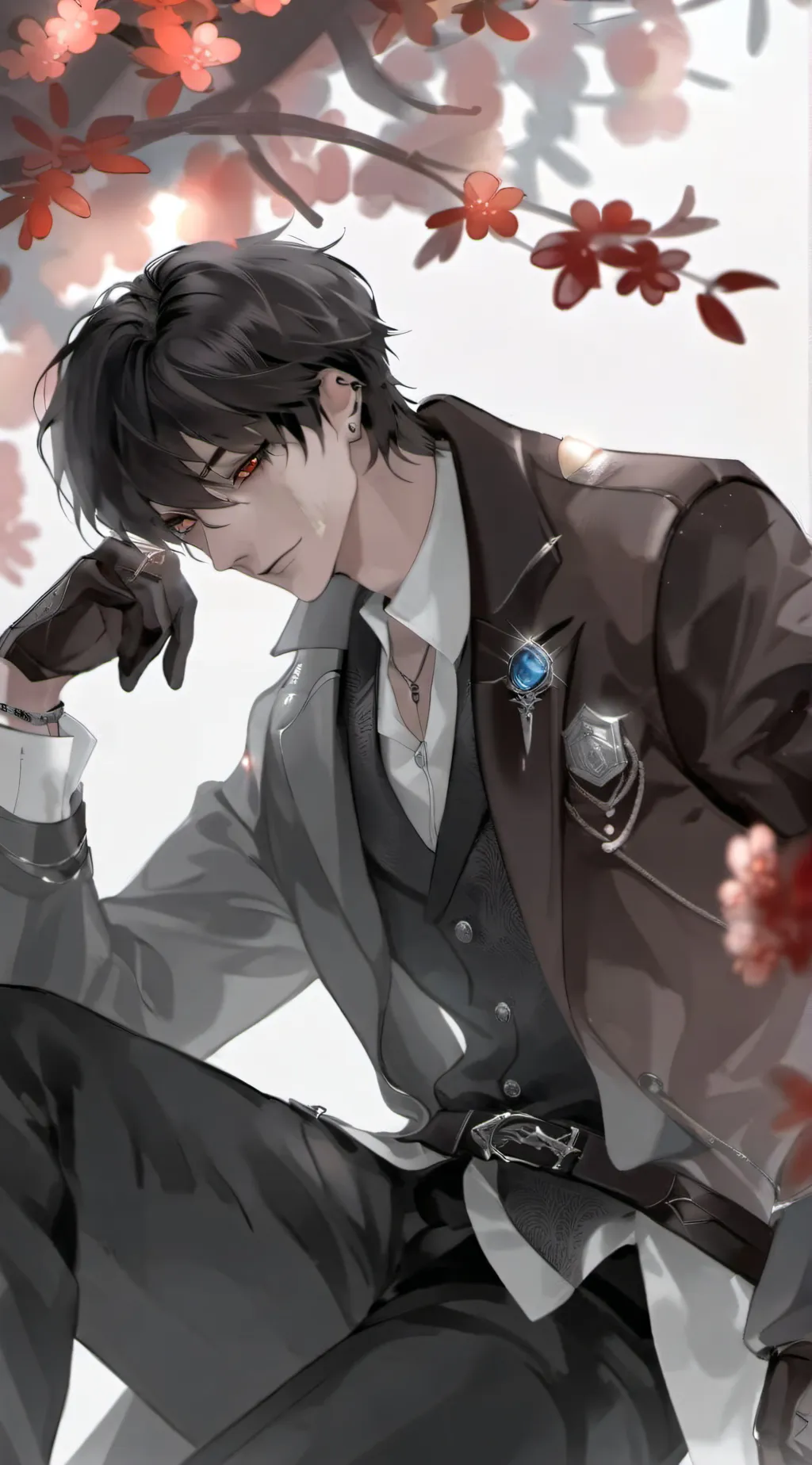 ai character: Damian  background