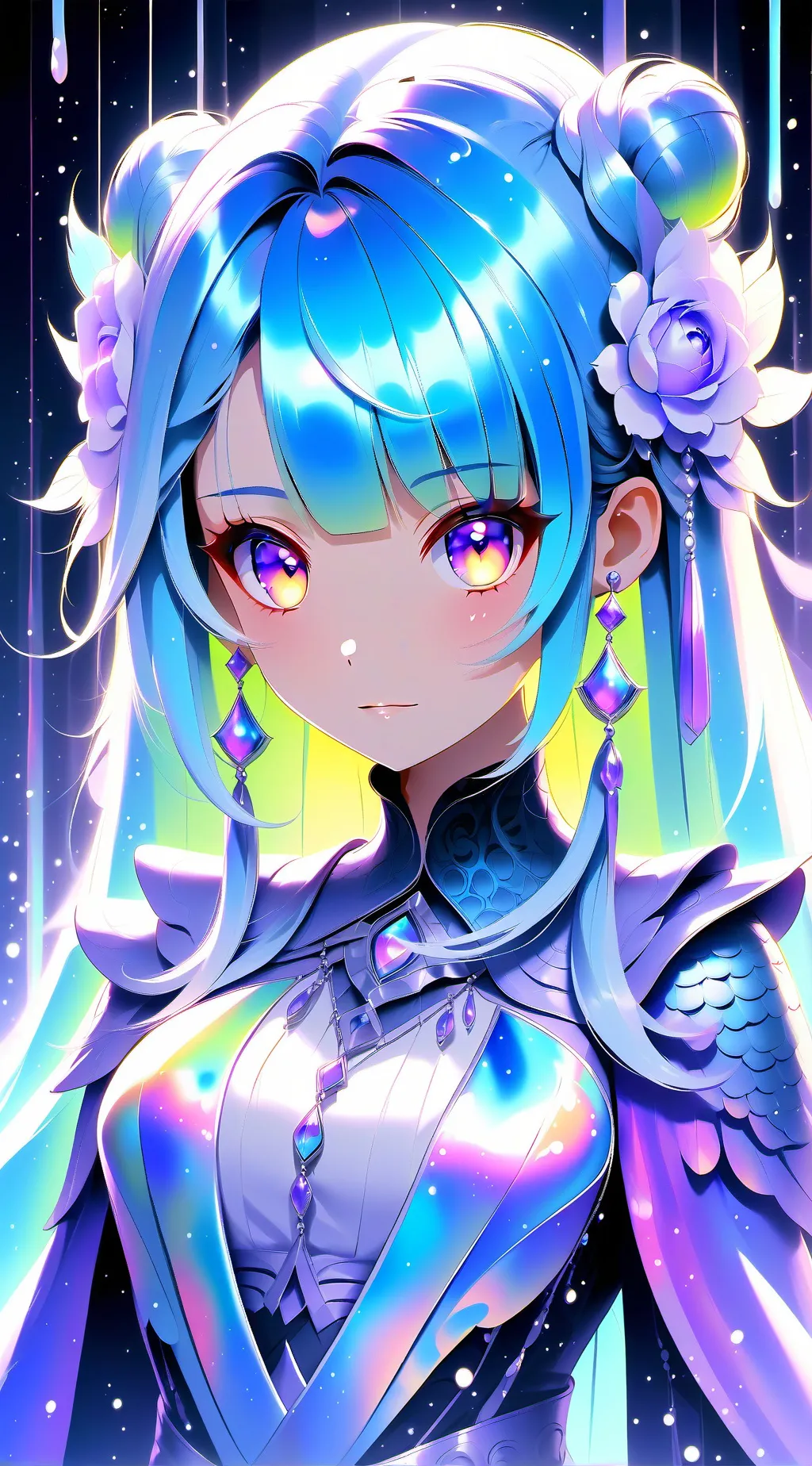 ai character: Kawaii cute  background