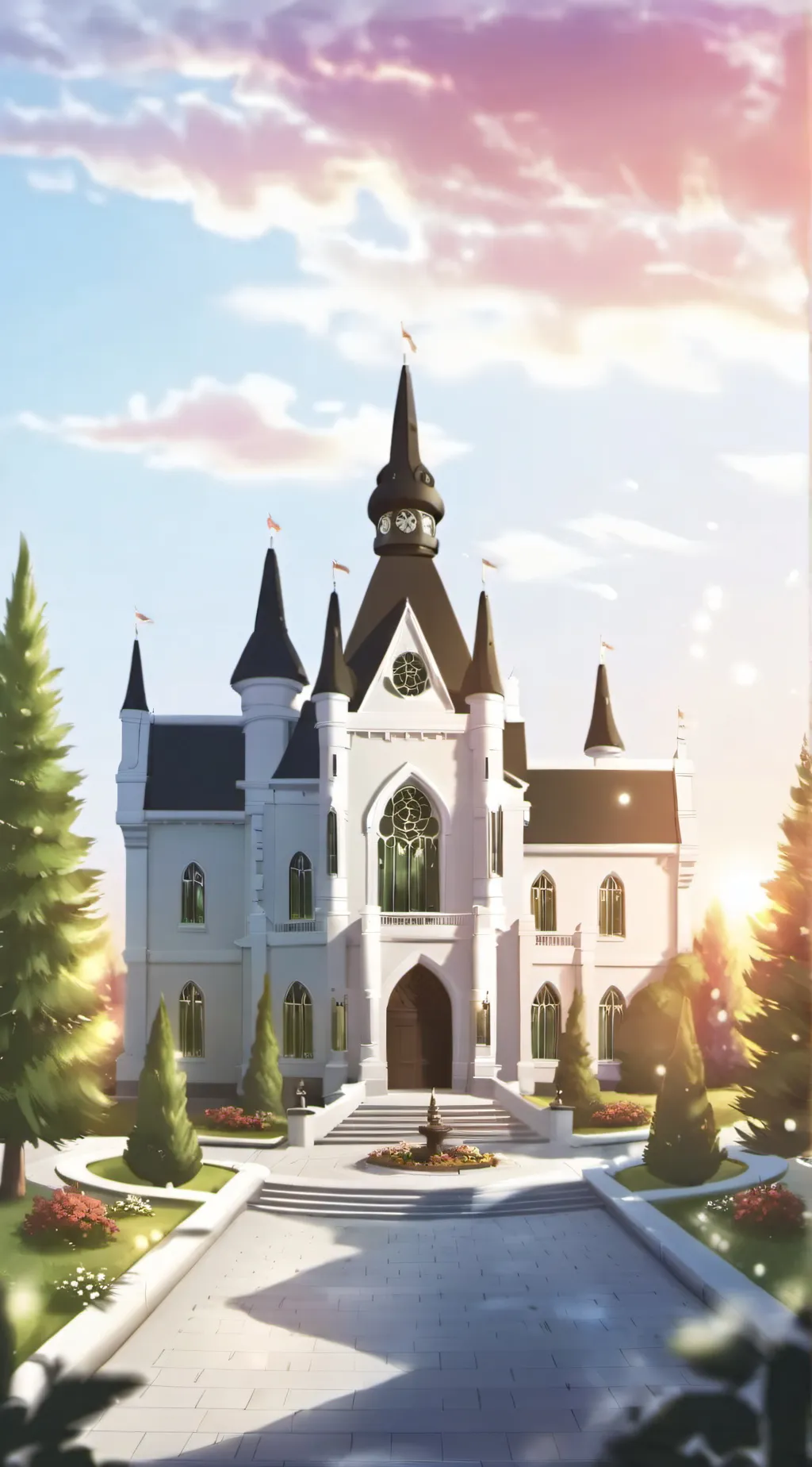 ai character: School of hero’s  background