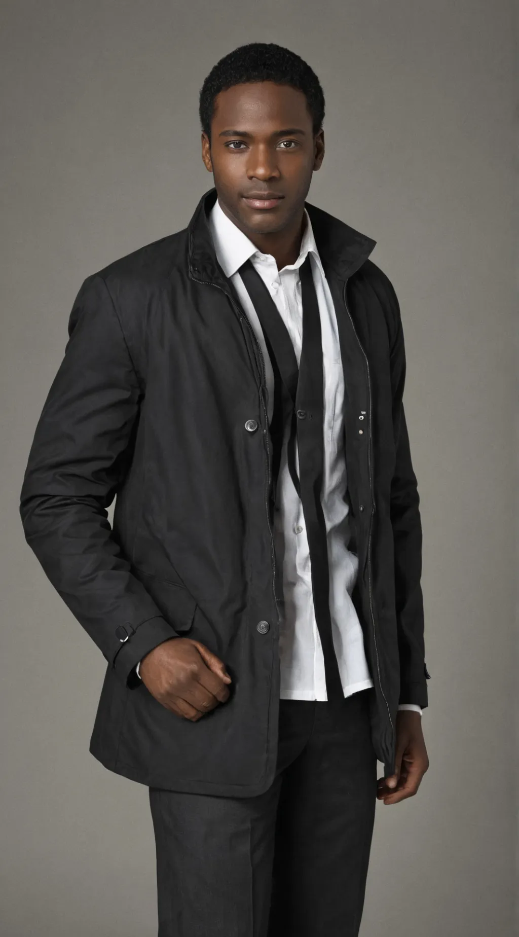 ai character: a man background