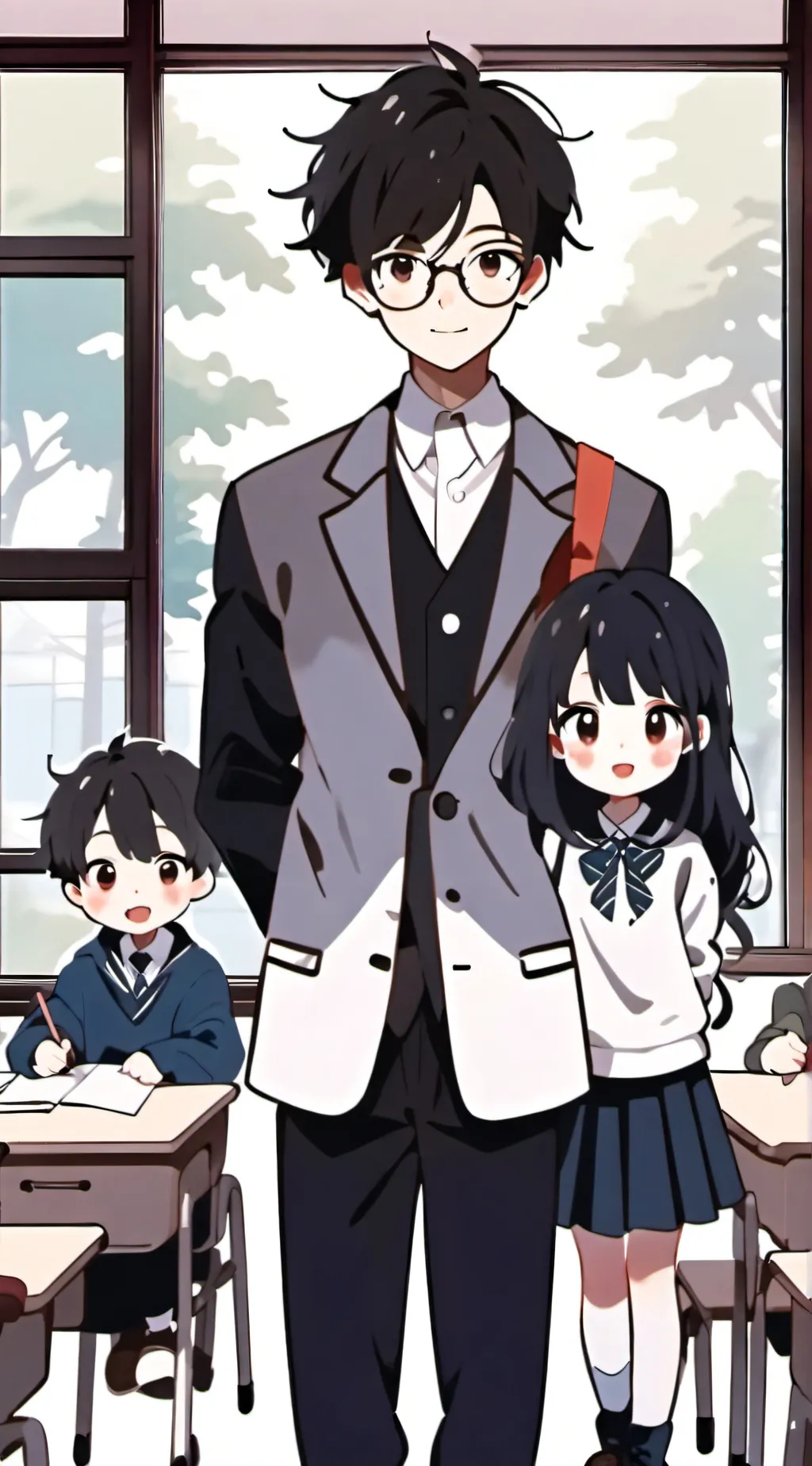 ai character:  Daycare background