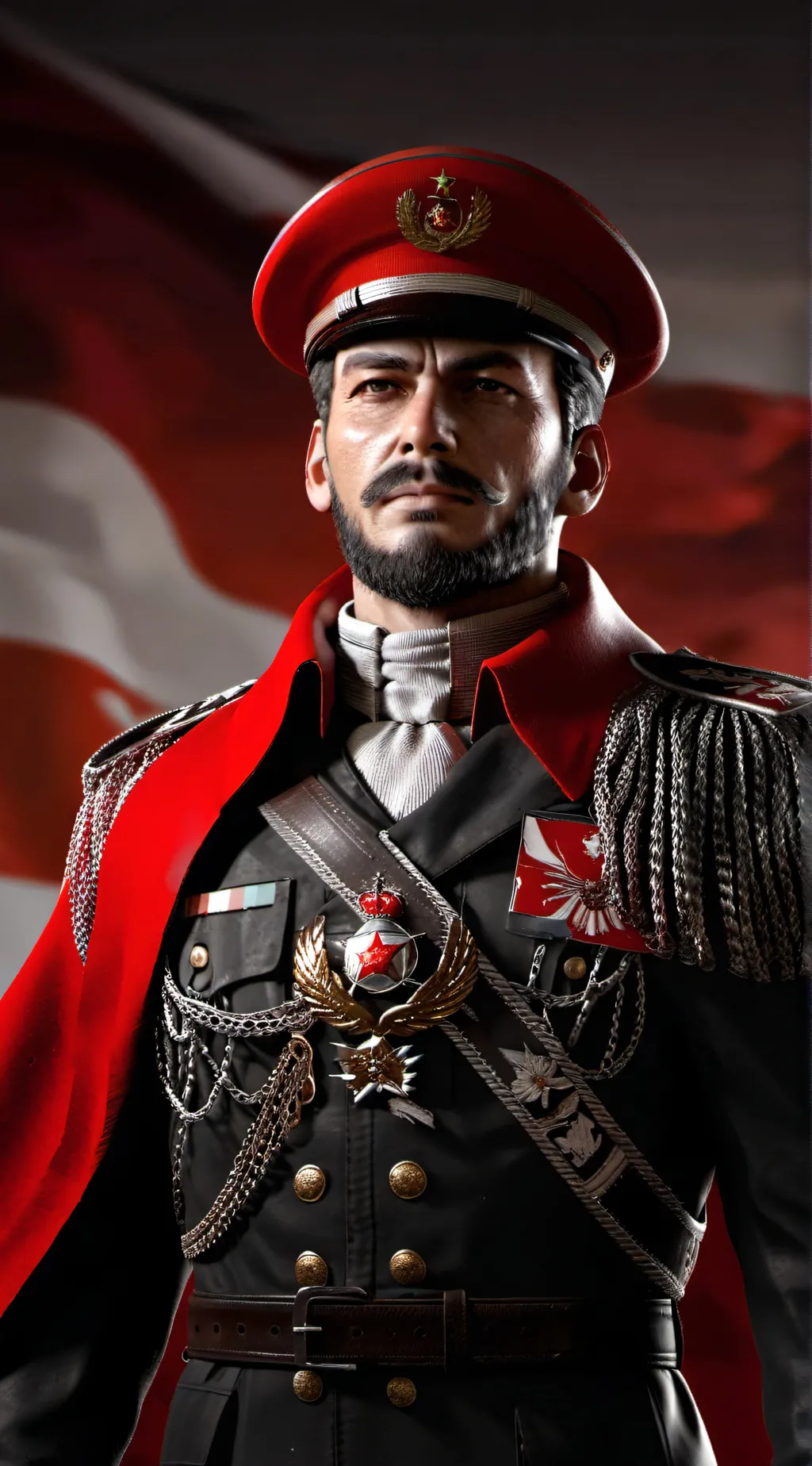 ai character: kepautski background