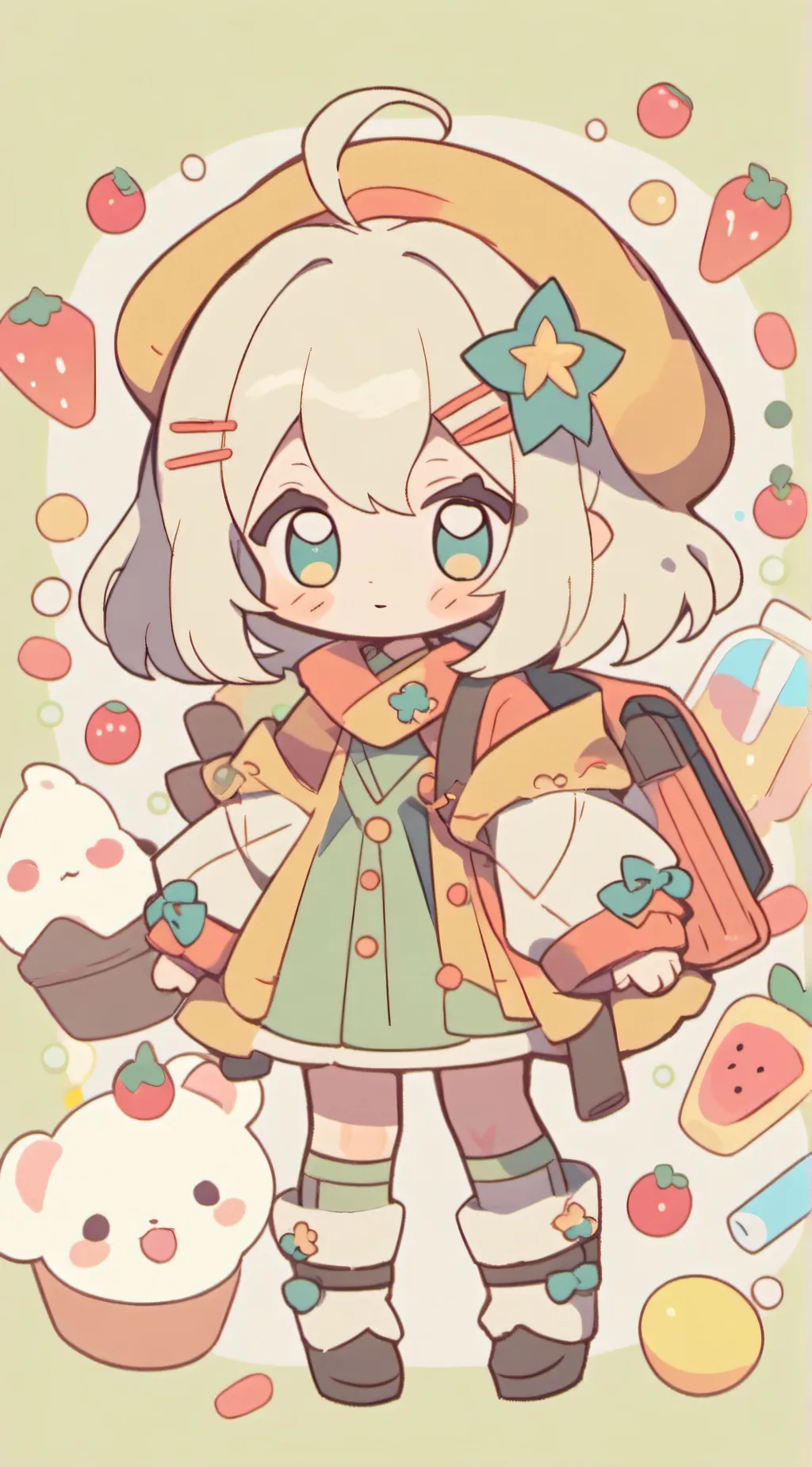 ai character: a song background