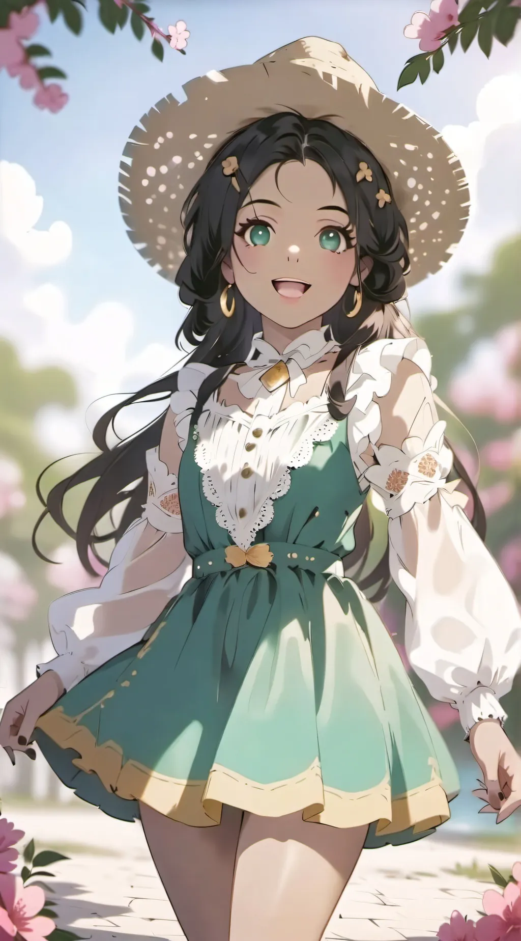 ai character: Olivia González background