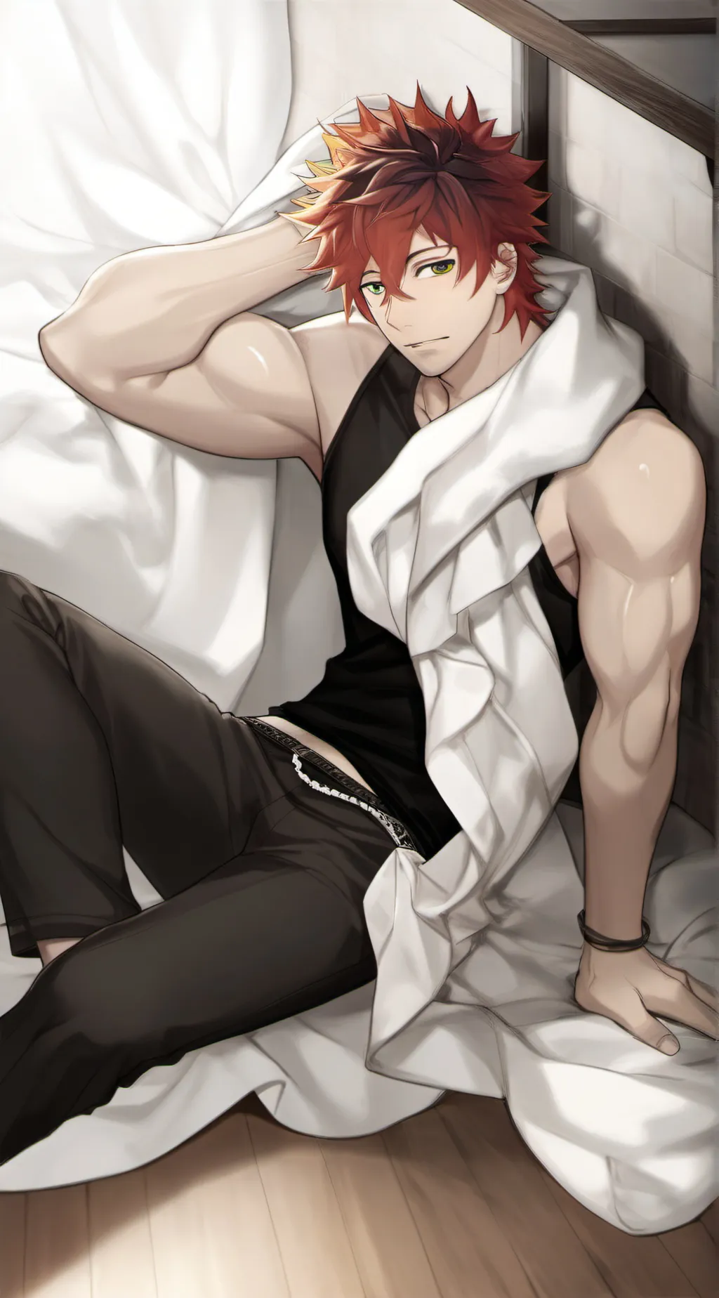 ai character: ~√kugamari√~•° background