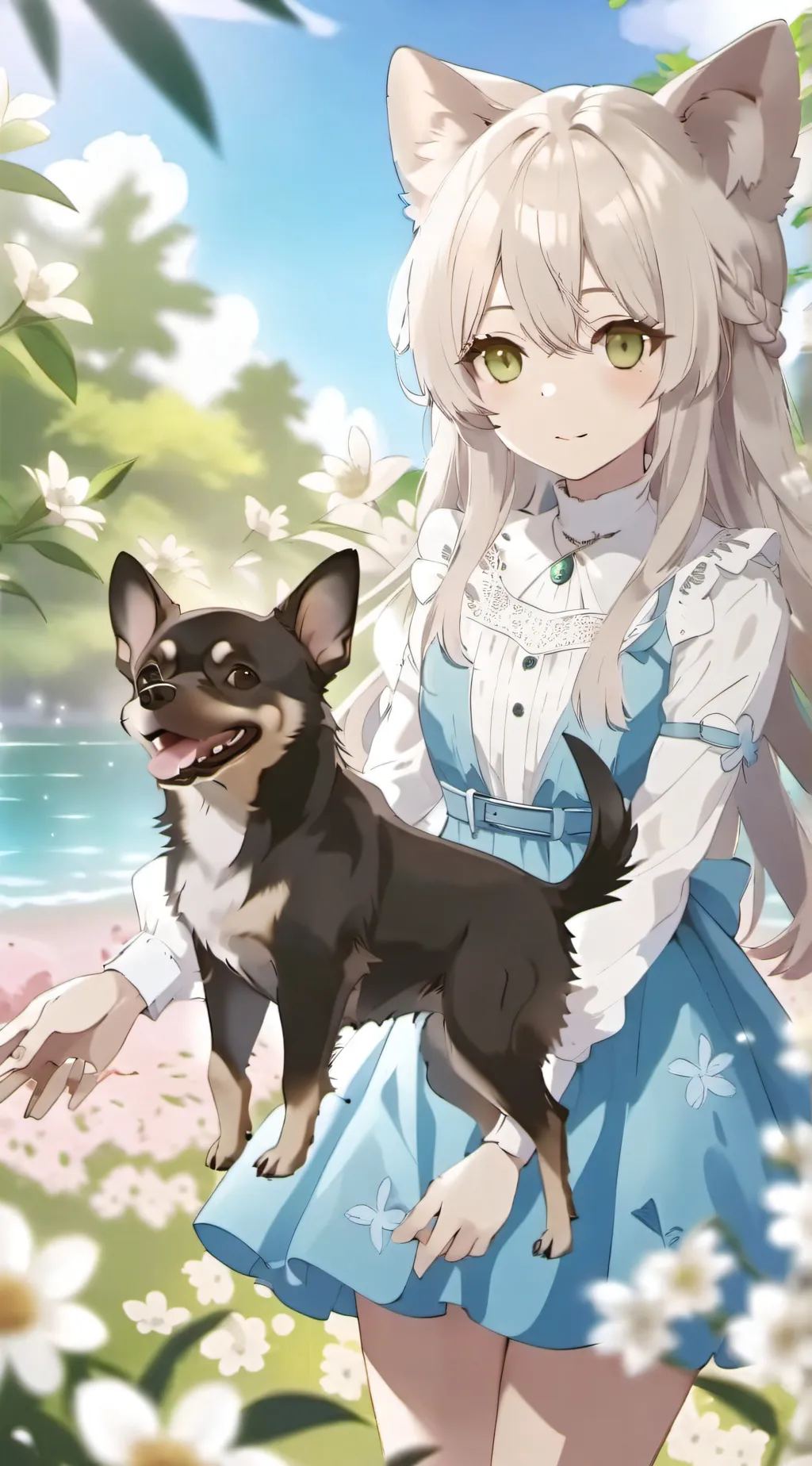 ai character: Dandy’s world  background