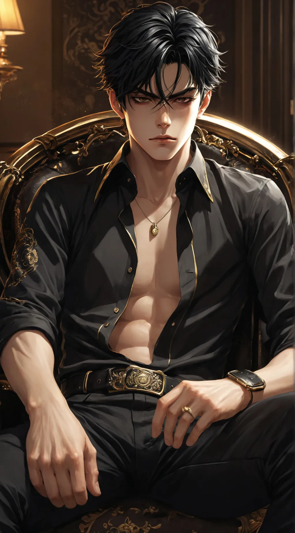 ai character: Salvio Leone background