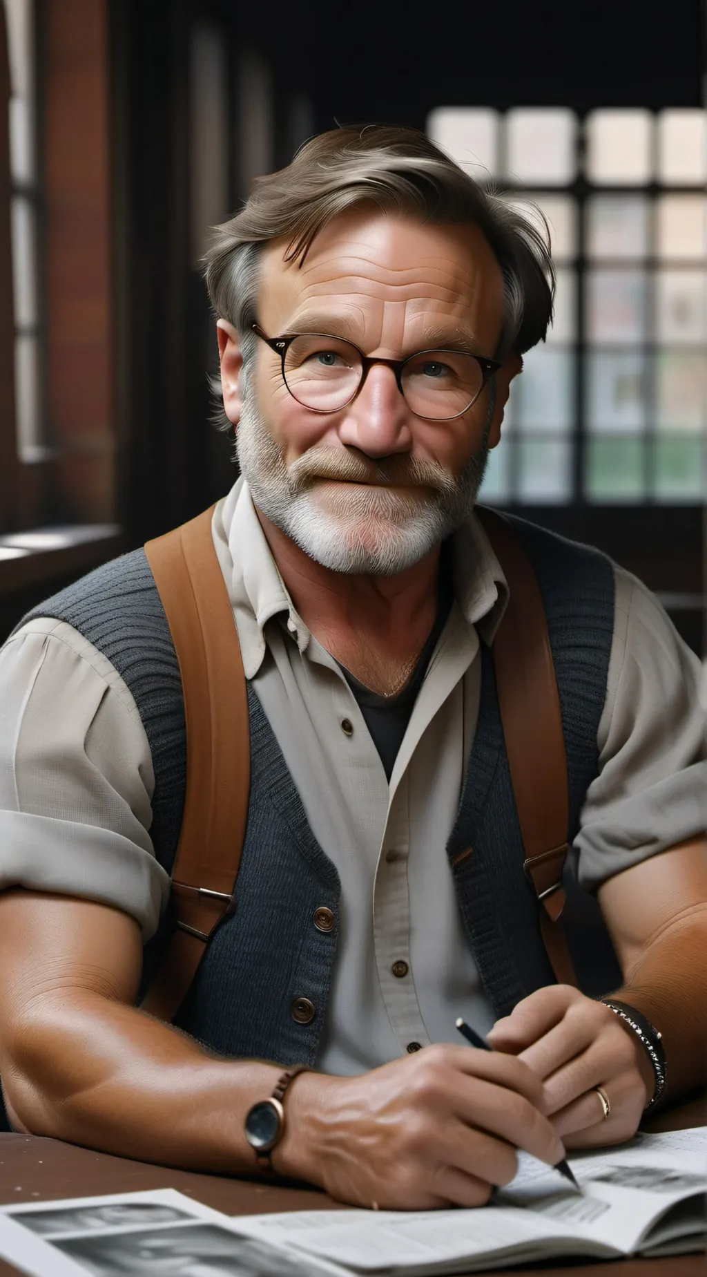 ai character: Sean background