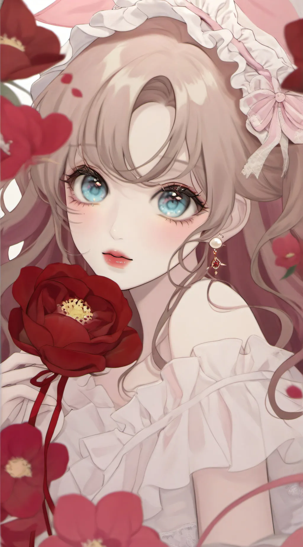 ai character: £Rose!!!£¢ ur bull background