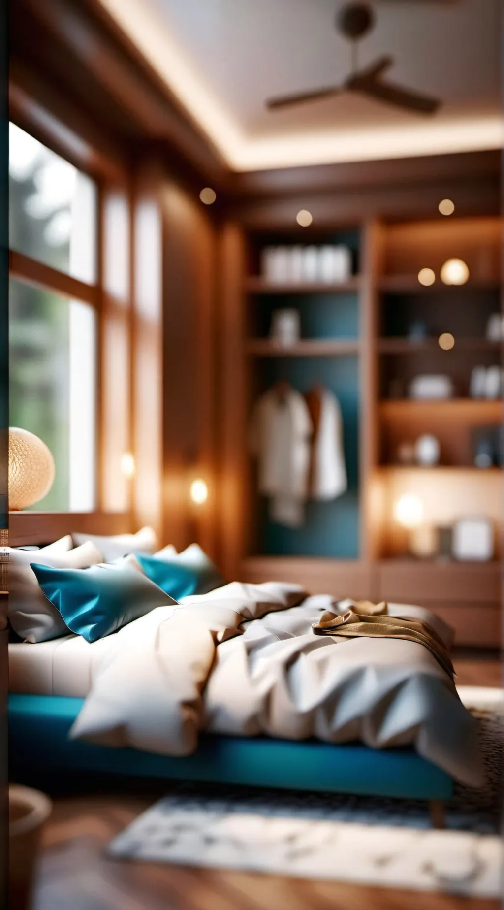 ai character: Sleepover background