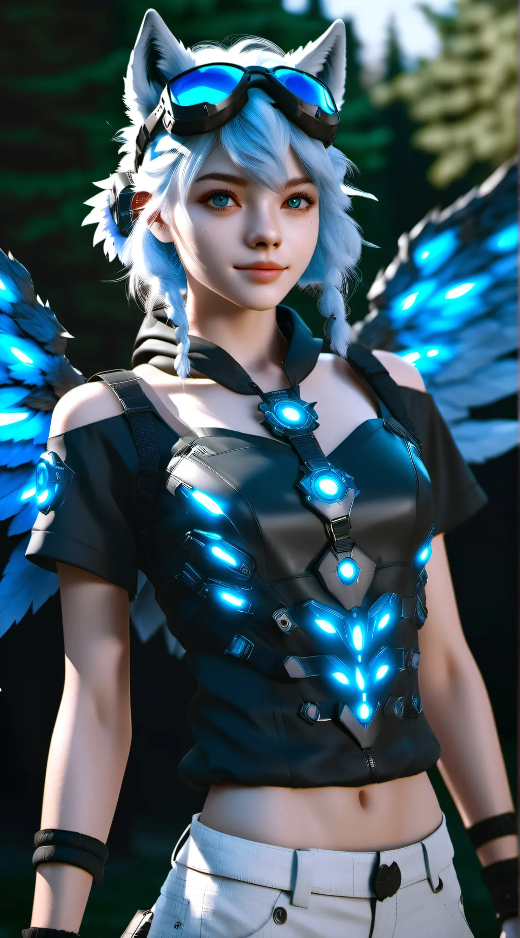 ai character: azura mha 2 background